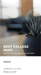 Mobile Screenshot of bestcollegehunt.com